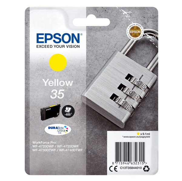 Epson - Cartuccia ink - 35 - Giallo - C13T35844010 - 9,1ml - immagine principale