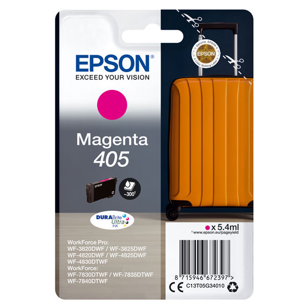 Epson - Cartuccia ink - 405 - Magenta - C13T05G34010 - 300 pag - immagine principale
