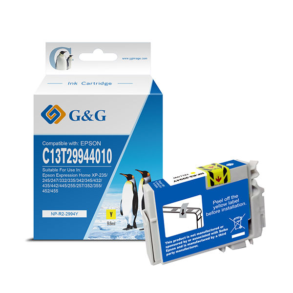 G&G - Cartuccia ink Compatibile per Epson Xpression Home P-235 - Giallo - immagine principale