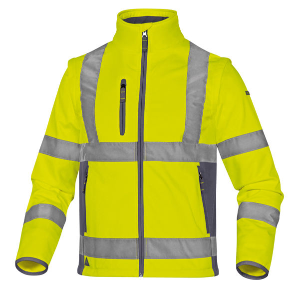 Giacca Softshell Moonlight 2 alta visibilità - poliestere - taglia XL - giallo - immagine principale