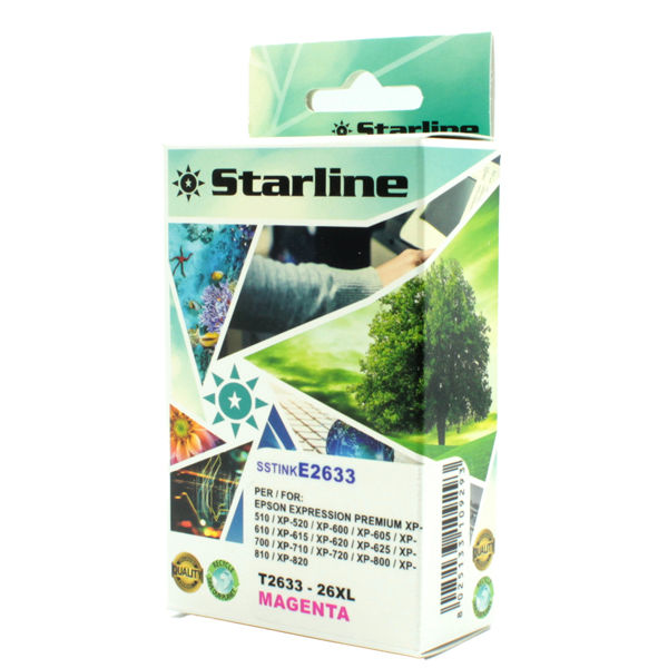 Starline - Cartuccia ink - per Epson - Magenta - C13T26334012 -26XL - 11ml - immagine principale