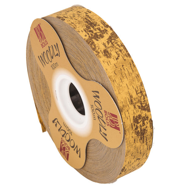 Rotolo nastro Woodly - corteccia/marrone chiaro - 24mm x 100mt - Bolis - immagine principale