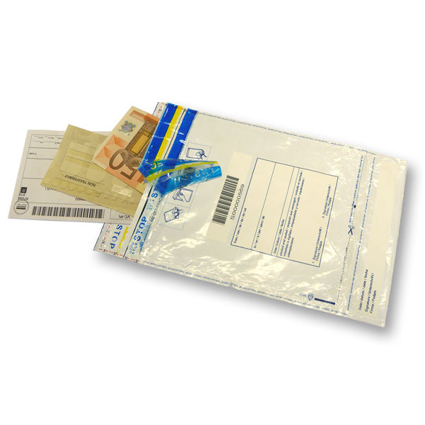 Busta di sicurezza - 36,5 x 45,5 cm - 70 micron - LDPE - Viva - conf. 25 pezzi - immagine principale