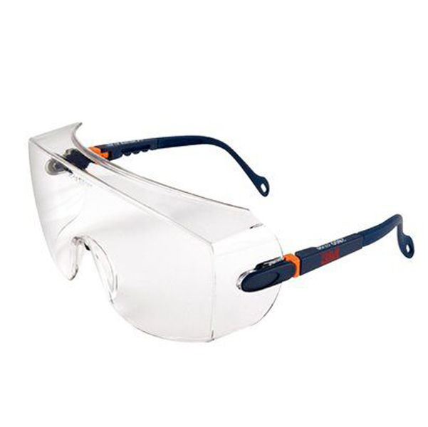 Sovraocchiali di protezione serie 2800 - policarbonato - montatura blu scuro - immagine principale