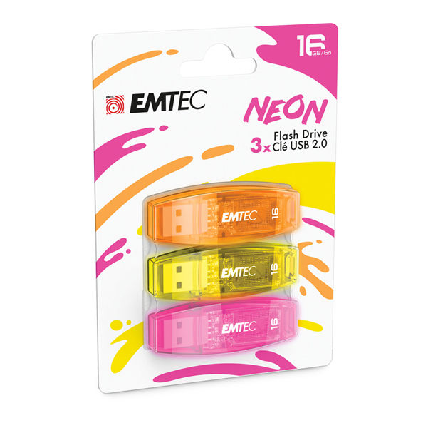 Emtec - Memoria Usb 2.0 C410 - 16GB - ECMMD16GC410P3NEO - immagine principale