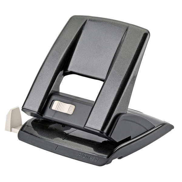 Perforatore - passo 8 cm - max 30 fogli - 2 fori - nero - Kartia - immagine principale