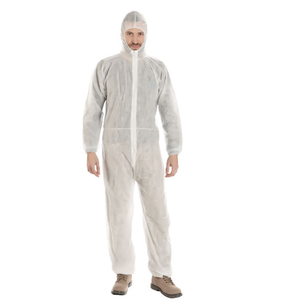 Tuta monouso Coverall 40 - taglia M - PLP - bianco - Worker - immagine principale