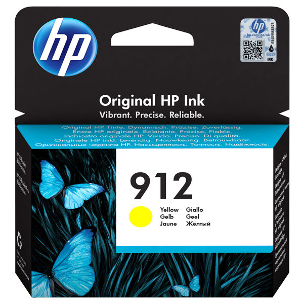 Hp - Cartuccia ink originale - 912 - Giallo - 3YL79AE - 315 pag - immagine principale