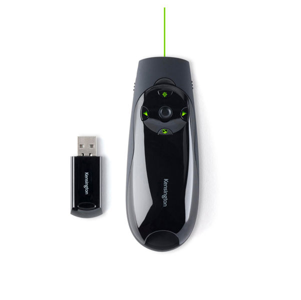 Telecomando Presenter Expert con puntatore laser verde - Kensington - immagine principale
