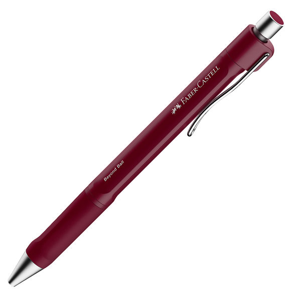 Penna a sfera a scatto Beyond Ball - Punta 1,0 mm - rosso - Faber-Castell - immagine principale