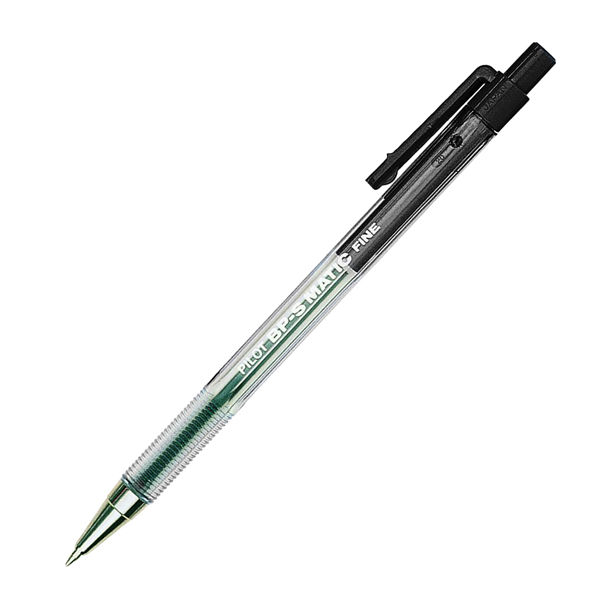Penna a sfera a scatto BP S Matic - punta fine 0,7 mm - nero - Pilot - immagine principale