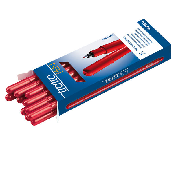 Miniatura: Pennarello fineliner Tratto Pen - tratto 0,5mm - rosso - Tratto - immagine 2