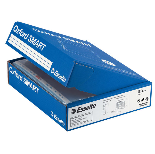 Buste forate Oxford Smart - Standard - buccia - 22 x 30 cm - trasparente - immagine principale