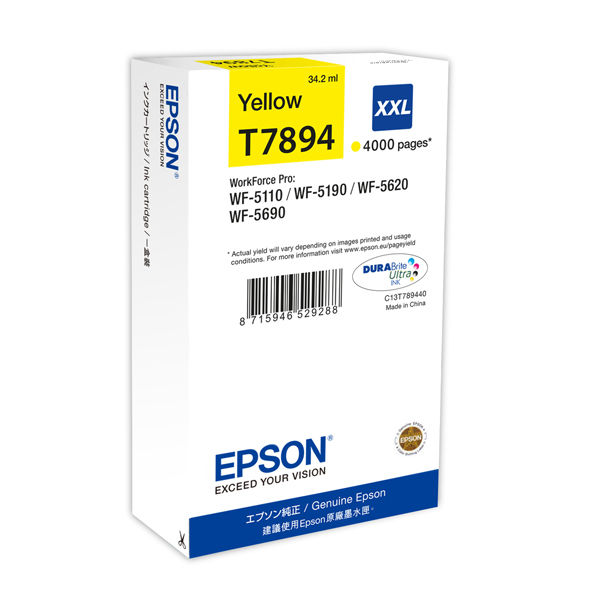Epson - Tanica - Giallo - T7894 -  C13T789440 - 34,2ml - immagine principale