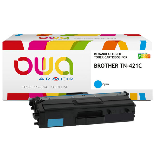 Armor - Toner Compatibile per Brother TN-421C - Ciano - 1.800 pag - immagine principale