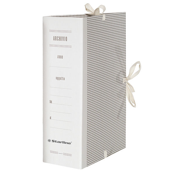 Faldone - lacci incollati - tela - 35 x 25 cm - dorso 20 cm - Starline - immagine principale