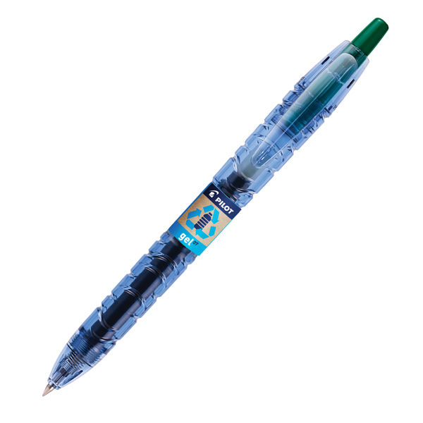 Roller gel a scatto B2P - punta 0,7 mm - verde - Pilot - immagine principale