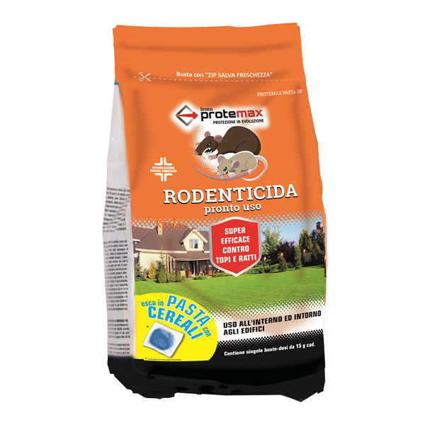 Busta rodenticida - 1,53 kg - pasta blu - Protemax - immagine principale
