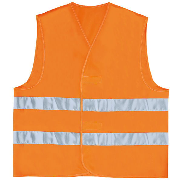 Gilet alta visibilità GILP2 - poliestere - taglia XXL - arancio fluo - Deltaplus - immagine principale