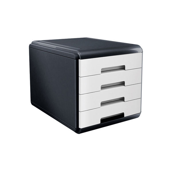 Cassettiera Mydesk - 29,5 x 38,5 x 28,2 cm - 4 cassetti da 4,5 cm - immagine principale