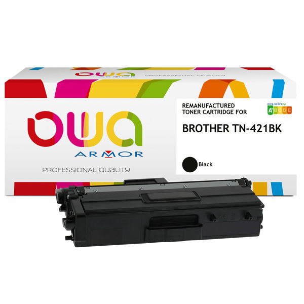 Armor - Toner Compatibile per Brother TN-421BK - Nero - 3.000 pag - immagine principale