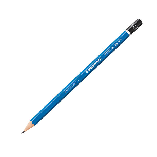 Matita di grafite Mars Lumograph 100 - gradazione 2H - Staedtler - immagine principale