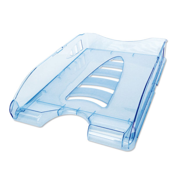 Vaschetta portacorrispondenza Sunrise - 33,5 x 25,4 x 7 cm - azzurro - immagine principale