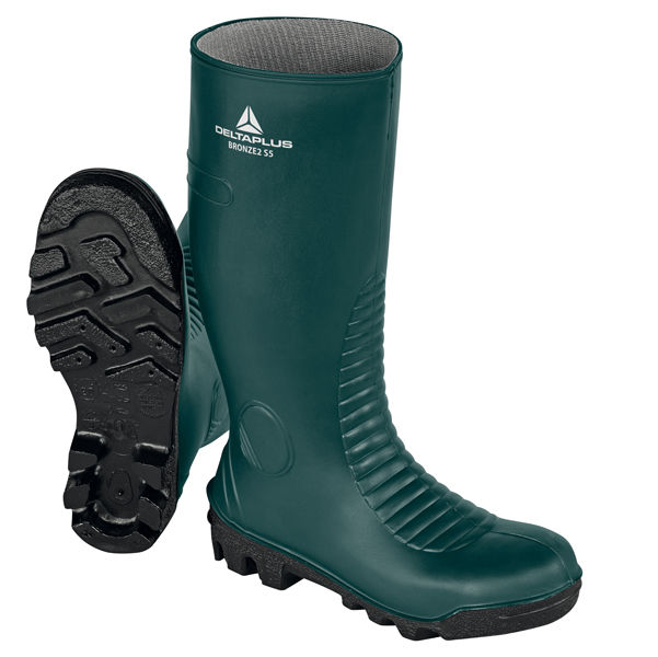 Stivali di sicurezza Bronze2 S5 SRA - taglia 44 - verde - Deltaplus - immagine principale