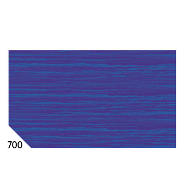 Carta crespa - 50 x 250 cm - 48 gr - blu 700 - Rex Sadoch - conf.10 rotoli - immagine principale