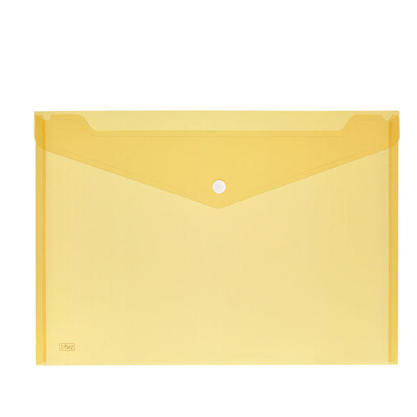 Miniatura: Busta con bottone - 33,5 x 23,5 cm - PP - colori assortiti - Lebez - conf. 5 - immagine 3