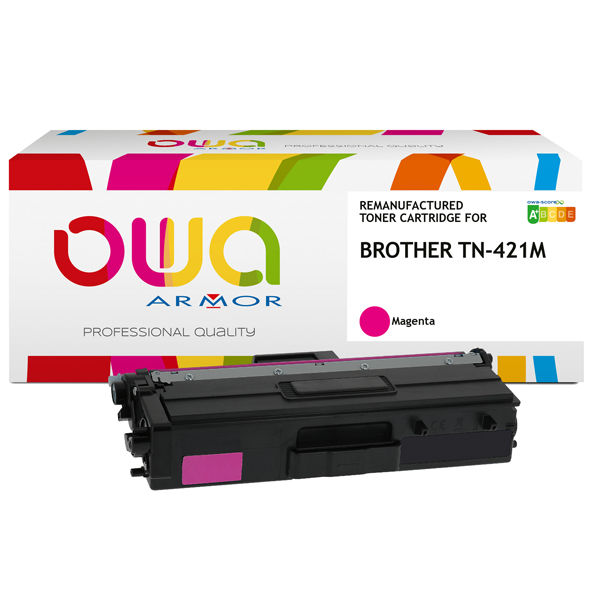 Armor - Toner Compatibile per Brother TN-421BM - Magenta - 1.400 pag - immagine principale