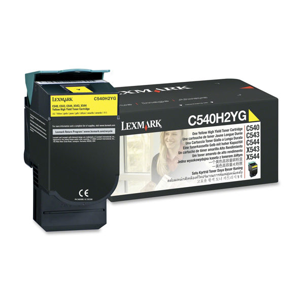 Lexmark - Toner - Giallo - C540H2YG - non return program - 2.000 - immagine principale