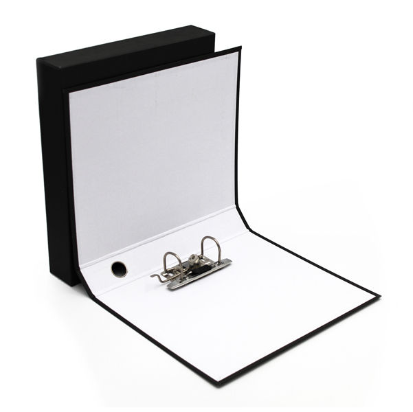 Miniatura: Registratore Starbox - dorso 5 cm - protocollo 23 x 33 cm - nero - Starline - immagine 2