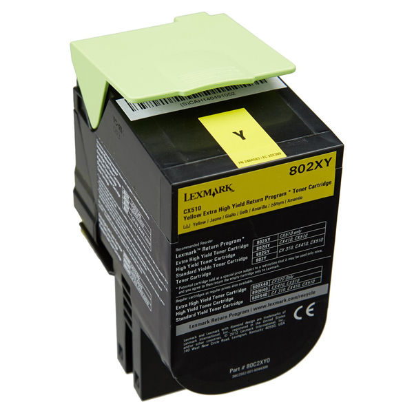 Lexmark - Toner - Giallo - 80C2XY0 - return program - 4.000 pag - immagine principale