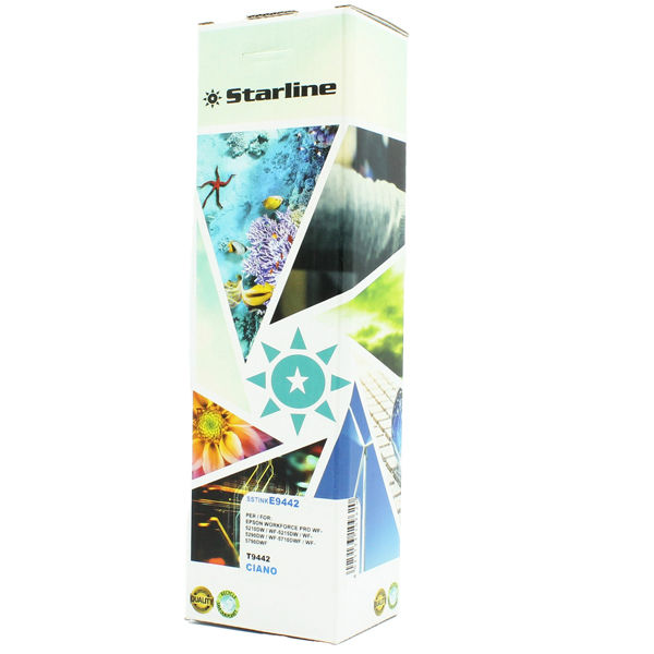 Starline - Cartuccia ink - per Epson - Ciano - EPST944340 - T9442 - 19,9ml - immagine principale