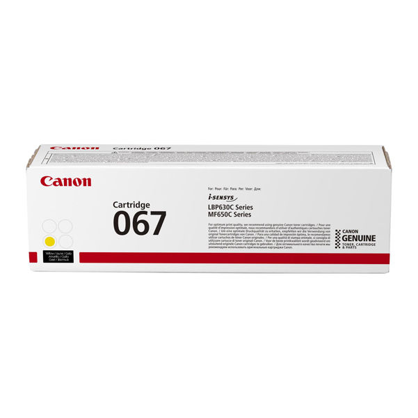 Canon - Toner originale 067 - Giallo - 5099C002 - 1.250 pag - immagine principale