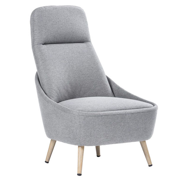 Poltrona Memphis - grigio chiaro - Serena Group - immagine principale