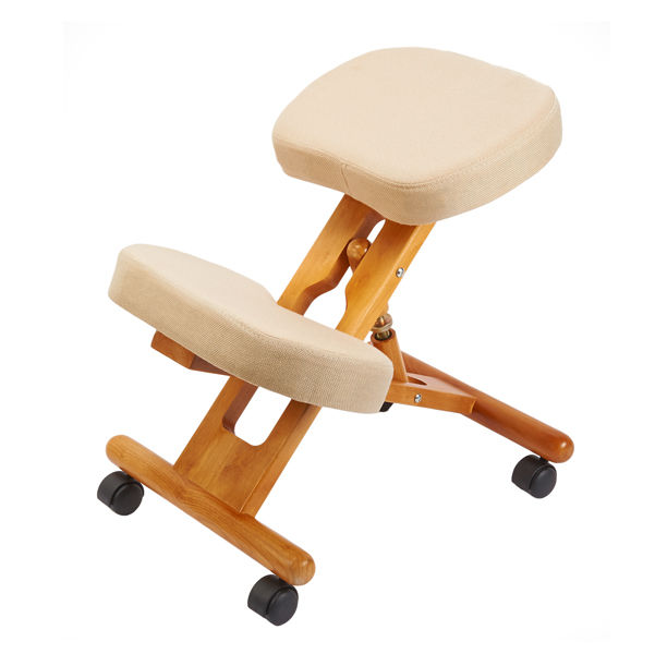 Sgabello ergonomico Minneapolis - bianco - Serena Group - immagine principale