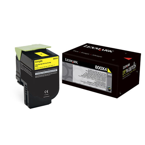 Lexmark - Toner - Giallo - 80C0X40 - 4.000 pag - immagine principale