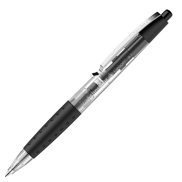 Penna gel Gelion+ a scatto - punta 0.7 mm - nero - Schneider - immagine principale