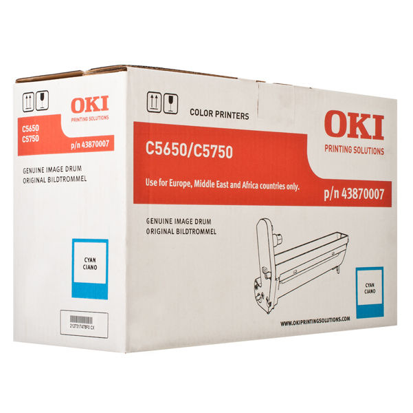 Oki - Tamburo - Ciano - C5650/5750 - 43870007 - 20.000 pag - immagine principale