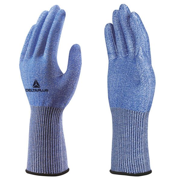 Guanti da lavoro VenicutB00 Flash - in maglia - taglia 09 - blu/bianco - immagine principale