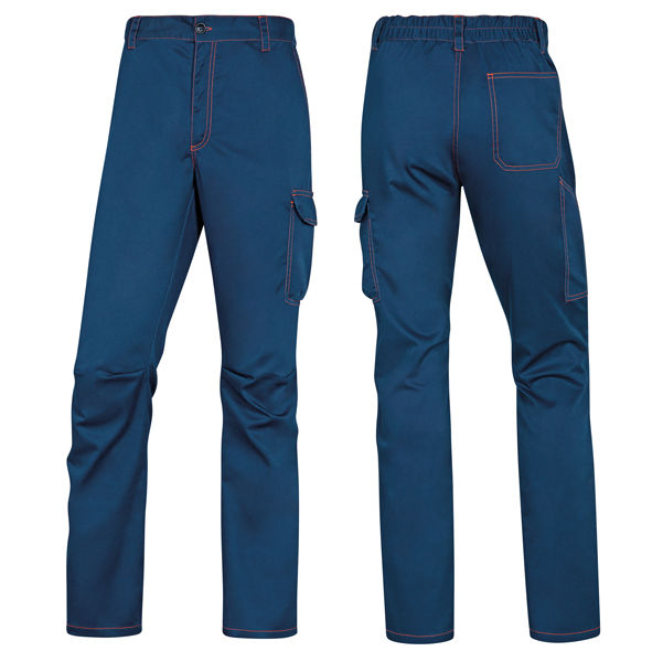Pantalone da lavoro Panostrpa - sargia/poliestere/cotone/elastan - taglia L - immagine principale