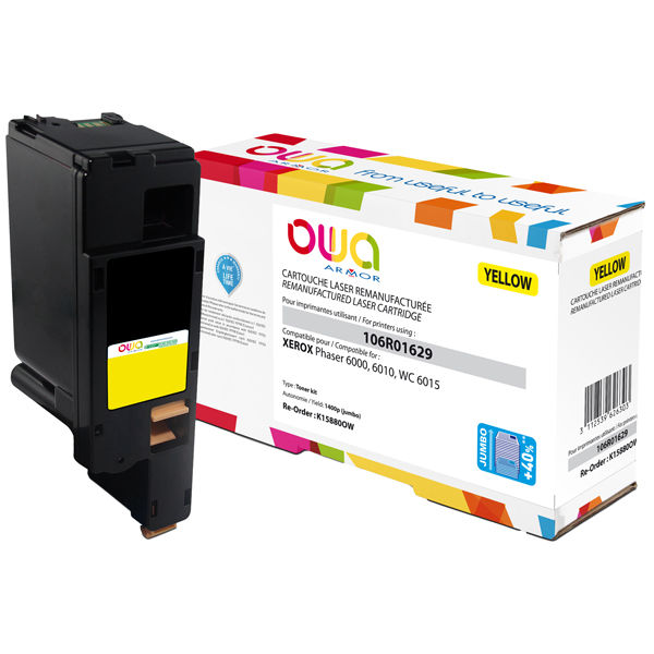 Armor - Toner Compatibile per Xerox Phaser 6000 - Giallo - 106R01629 - 1.400 pag - immagine principale