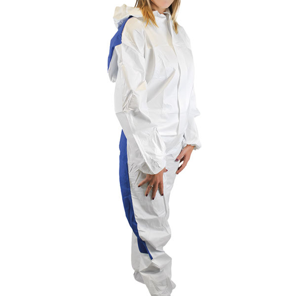 Tuta monouso Shield Dual - taglia M - laminato - bianco - Worker - immagine principale