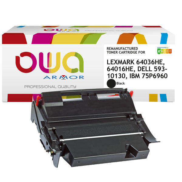 Armor - Toner Compatibile per Lexmark 64016HE - Nero - 21.000 pag - immagine principale