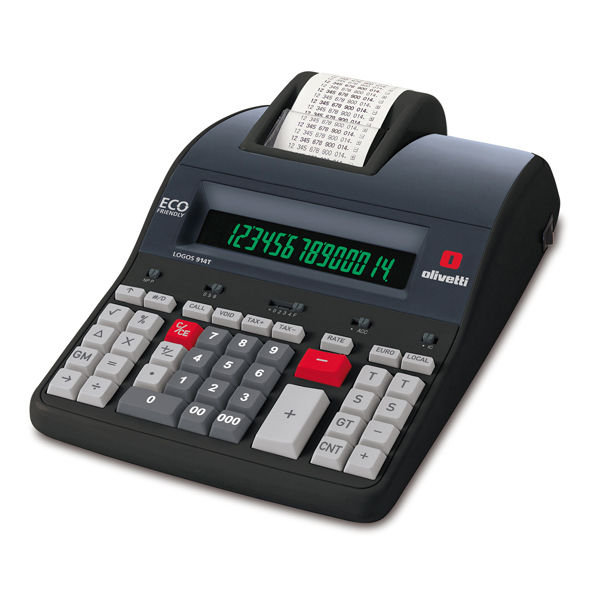 Olivetti - Calcolatrice scrivente - da tavolo - LOGOS 914T - immagine principale