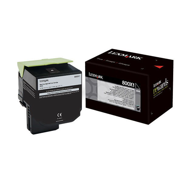 Lexmark - Toner - Nero - 80C0X10 - 8.000 pag - immagine principale