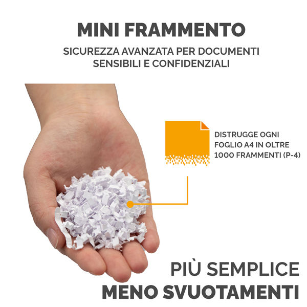 Miniatura: Distruggidocumenti LX-41 - a frammenti - nero - Fellowes - immagine 4