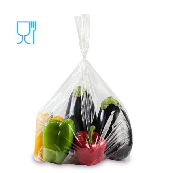 Sacchetti Rex per alimenti - politene - 10x16 cm - 30 micron - trasparente - immagine principale